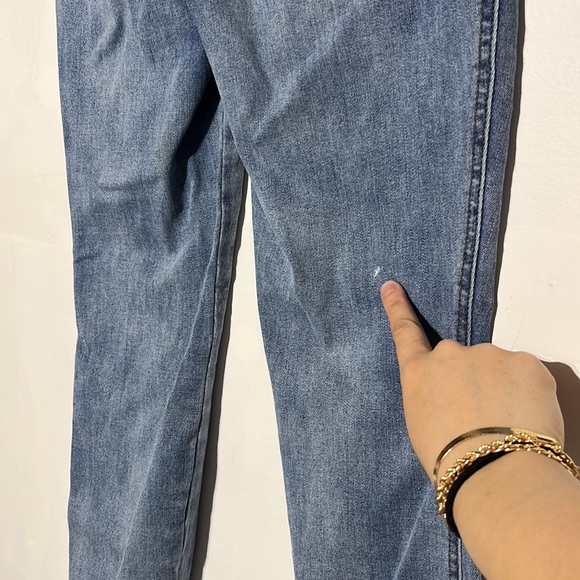 SPANX Light Vintage Wash High Rise Ankle Skinny Jeans Size Medium - Picture 7 of 10
